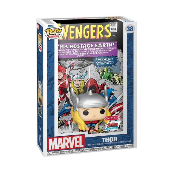 Funko Other - Funko -  POP! Comic Cover Marvel Avengers Thor Vinyl  Silver
